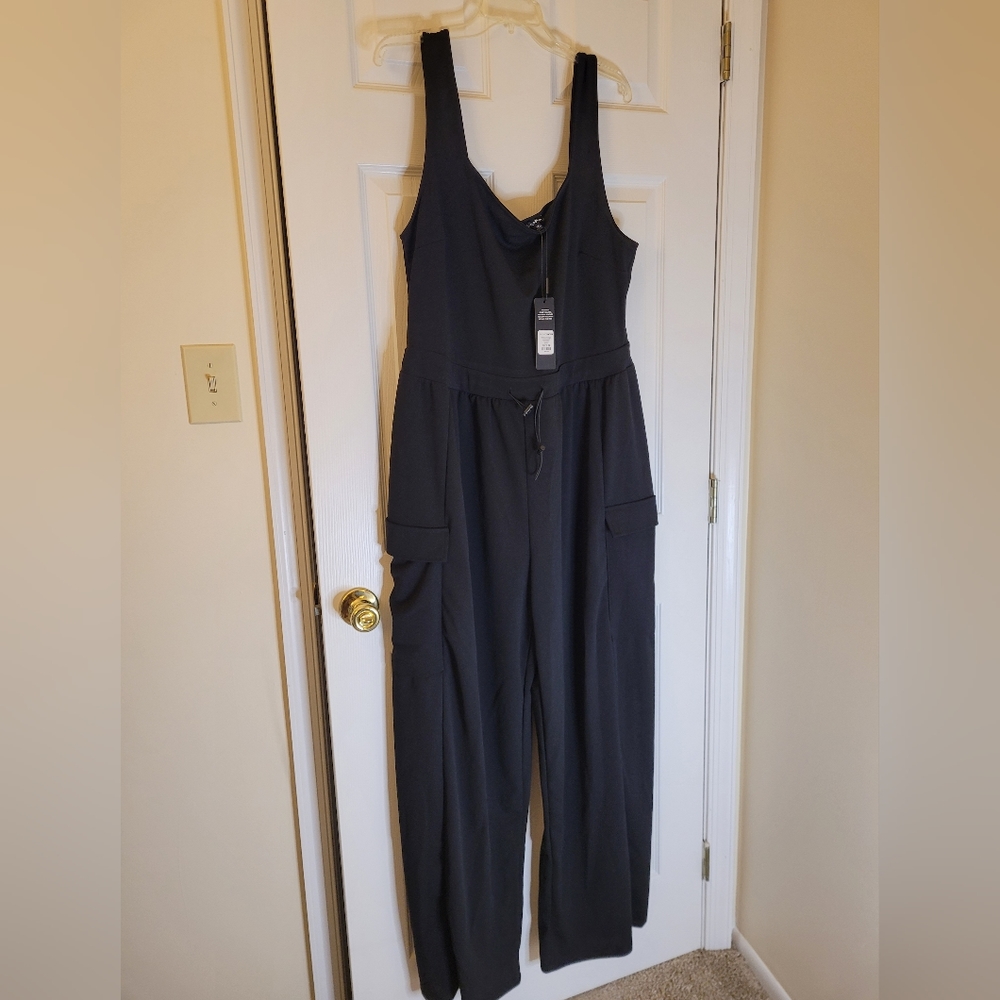 Fashion Nova Cargo Jumpsuit